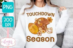 Touchdown Season sublimation PNG | American Football PNG Product Image 3