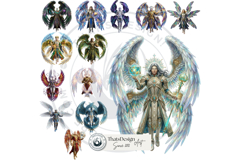 72 Angels of the Shemhamphorasch Kabbalah Jewish mystic Product Image 10