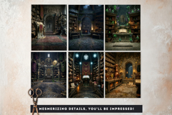 72 Ars Goetia Kabbalah Backdrops, Jewish mystic backgrounds Product Image 9