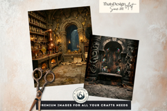 72 Ars Goetia Kabbalah Backdrops, Jewish mystic backgrounds Product Image 12