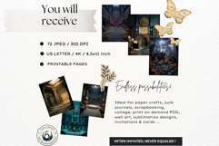 72 Ars Goetia Kabbalah Backdrops, Jewish mystic backgrounds Product Image 2