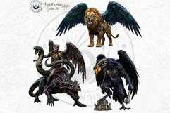 72 Ars Goetia Kabbalah Demons, Jewish mystic Monsters Product Image 9