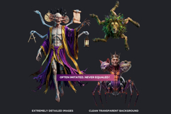 72 Ars Goetia Kabbalah Demons, Jewish mystic Monsters Product Image 3