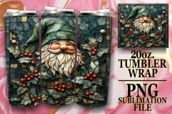 Cozy Escapes 20oz tumbler wrap, Holiday Product Image 1