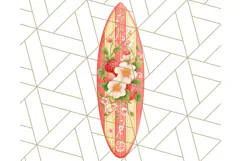 Strawberry Red Lemon Yellow Summer Clipart PNG, Summer Icons Product Image 4