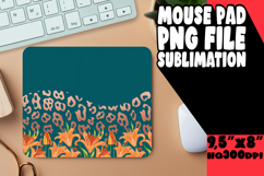 Luminous MOUSE PAD Creative PNG, Leopard Print Product Image 1