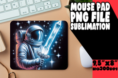 WHIMSICAL DESK MAT PLAYFUL DESIGN, Astronaut Product Image 1