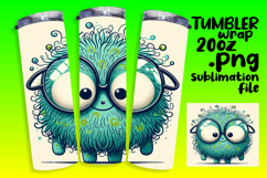 ELEGANT 20oz Tumbler Graphic for Custom Gifts , Monster Product Image 1