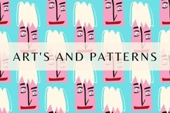 Funky Valentine seamless patterns bundle Product Image 16