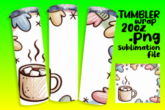Vibrant Tumbler Design Download , Christmas Product Image 1