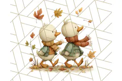 Whimsy Woods Harvest Festival Clipart PNG Files Product Image 4