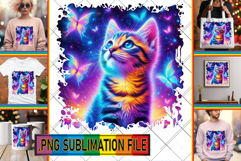 Joyful Sublimation TSHIRT Designs, Cat Product Image 1