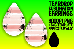 Whimsical Teardrop Design for Crafting , Halloween Product Image 1