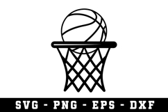 Basketball Svg |Basketball SVG Cut files | Cricut Product Image 1