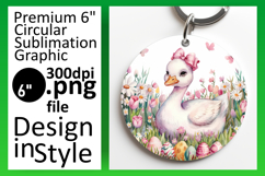 Elegant Car Coaster Round PNG Design , Cute Easter Product Image 1