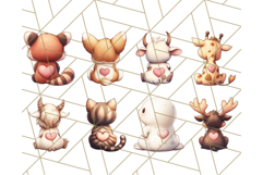 Cute Back View Sitting Animal Clipart PNG From Behind Product Image 8