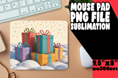 Playful Desk Pad Design Sublimation, Holiday Product Image 1