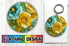 Modern Circle Car Coasters Selection Product Image 1