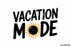 Vacation Mode svg | Summer Svg | Svg Cut Files Product Image 1