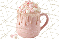 Winter Treats &amp; Drinks Clipart PNG, Neutral Winter Food Png Product Image 5