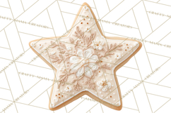 Winter Treats &amp; Drinks Clipart PNG, Neutral Winter Food Png Product Image 3