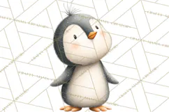 Cozy Winter Animals Clipart PNG, Neutral Woodland Critters Product Image 2