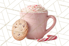 Winter Treats &amp; Drinks Clipart PNG, Neutral Winter Food Png Product Image 4
