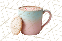Winter Treats &amp; Drinks Clipart PNG, Neutral Winter Food Png Product Image 3