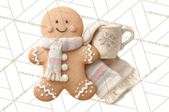 Winter Treats &amp; Drinks Clipart PNG, Neutral Winter Food Png Product Image 4