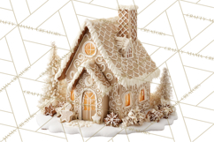 Winter Treats &amp; Drinks Clipart PNG, Neutral Winter Food Png Product Image 5