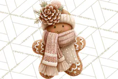 Winter Treats & Drinks Clipart PNG, Neutral Winter Food Png Product Image 2