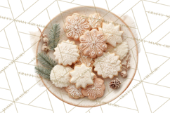 Winter Treats &amp; Drinks Clipart PNG, Neutral Winter Food Png Product Image 4