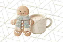 Winter Treats & Drinks Clipart PNG, Neutral Winter Food Png Product Image 3