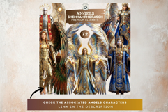 72 Angels of the Shemhamphorasch Kabbalah Backdrops Product Image 12