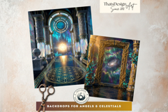 72 Angels of the Shemhamphorasch Kabbalah Backdrops Product Image 3