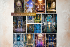 72 Angels of the Shemhamphorasch Kabbalah Backdrops Product Image 6