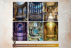 72 Angels of the Shemhamphorasch Kabbalah Backdrops Product Image 8