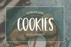 Cute, Casual, Handwritten font COOKIES - Free Font of The Week Product Image 1