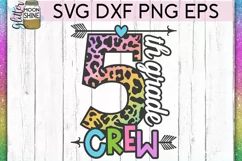 5th Grade Crew SVG DXF PNG EPS Cutting Files Product Image 2