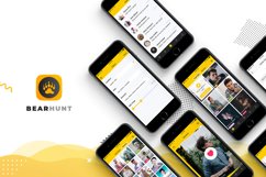 Gay Dating Mobile UI Kit Product Image 2