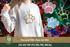 Paw SVG| Paw Print SVG| Pet Paws SVG Files Product Image 1