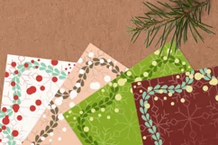 Festive Blank Greeting Cards Set of 12 PNG files Product Image 6