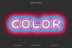 Neon Colorful Glow Text Effect Template Product Image 1