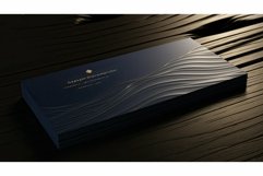 modern dark business cards Product Image 1