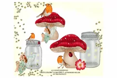 Fairy Tale Spring Clip Art Planner Girl Clip Art Fashion Product Image 4