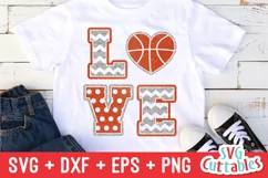 Basketball SVG | Love Basketball | Shirt Design Product Image 1