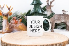 Mug Mockup Christmas 11 Oz Blank White Coffee Cup Product Image 1