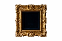 Frame in Vintage Border style PNG file transparent Product Image 1
