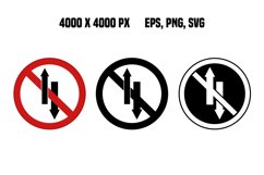 One Way Signs Product Image 1