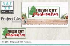 Christmas SVG - Fresh Cut Christmas Tree Product Image 1
